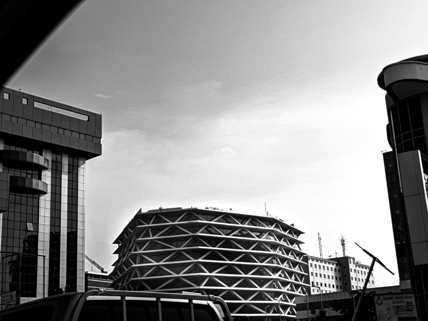 a group of buildings